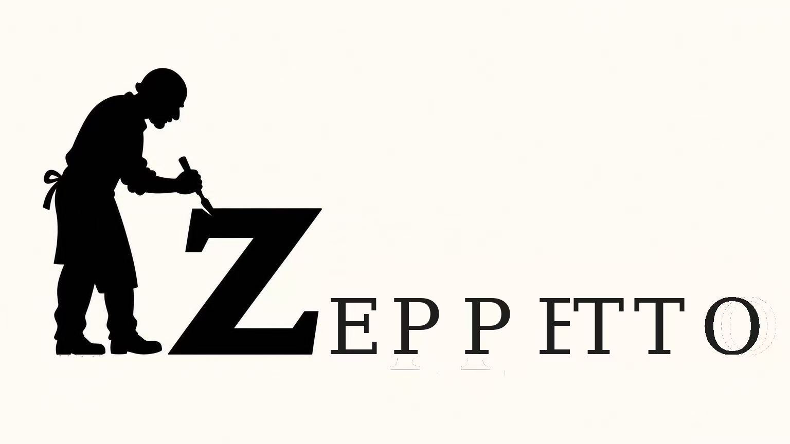 ZEPPETTO — 木匠 Geppetto 雕琢大写 Z 的品牌标识